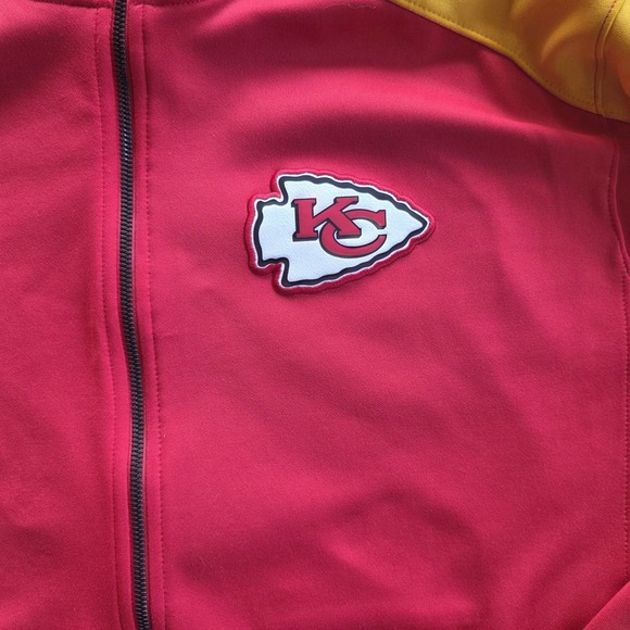 Nike Kansas City Chiefs Fly Speed Full Zip Performance Sideline Jacket - Picture 8 of 8